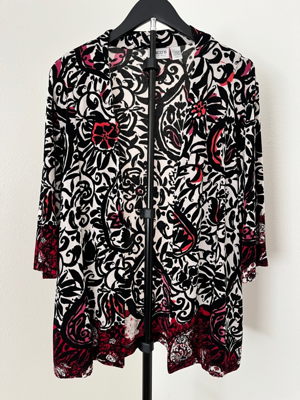 ✈️ Chico’s Travelers Jacket/Cardigan 🖤 Luxe Travel Chic + Effortless Style